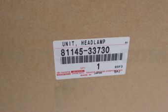 8114533730 UNIT ASSY, HEADLAMP, RH