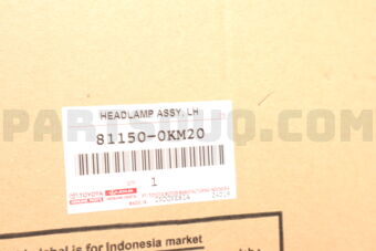 811500KM20 HEADLAMP ASSY  LH