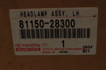 8115028300 HEADLAMP ASSY, LH