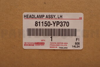 81150YP370 HEADLAMP ASSY LH