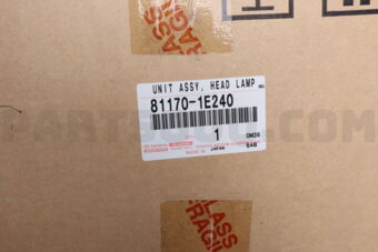 811701E240 UNIT ASSY, HEADLAMP, LH