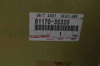 8117035320 UNIT ASSY, HEADLAMP, LH