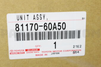 8117060A50 UNIT ASSY, HEADLAMP, LH