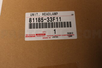 8118533F11 UNIT  HEADLAMP