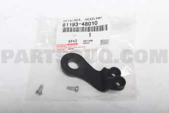8119348010 RETAINER, HEADLAMP PROTECTOR, UPR, RH/LH