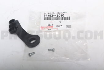 8119348010 RETAINER, HEADLAMP PROTECTOR, UPR, RH/LH