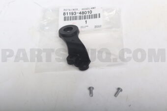 8119348010 RETAINER, HEADLAMP PROTECTOR, UPR, RH/LH