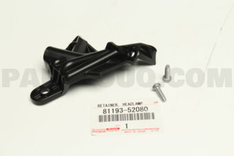 8119352080 RETAINER, HEADLAMP PROTECTOR, UPR 