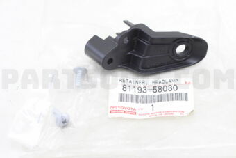 8119358030 RETAINER, HEADLAMP PROTECTOR, UPR 