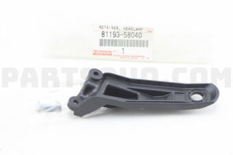 8119358040 RETAINER, HEADLAMP PROTECTOR, UPR 