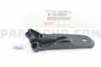 8119358040 RETAINER, HEADLAMP PROTECTOR, UPR 