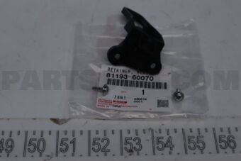 8119360070 RETAINER, HEADLAMP PROTECTOR, UPR RH