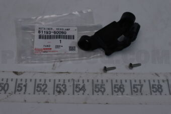 8119360080 Toyota RETAINER, RH HEADLAMP PROTECTOR, UPR RH