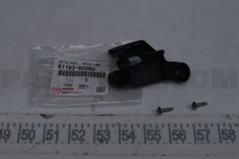 8119360080 Toyota RETAINER, RH HEADLAMP PROTECTOR, UPR RH