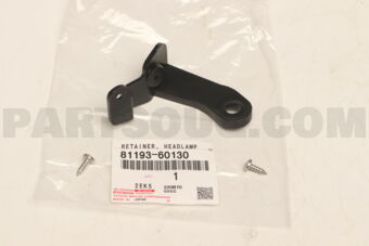 8119360130 RETAINER, RH HEADLAMP PROTECTOR, U
