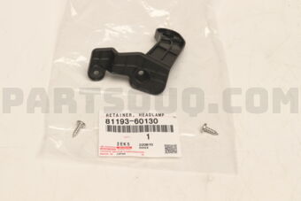 8119360130 RETAINER, RH HEADLAMP PROTECTOR, U