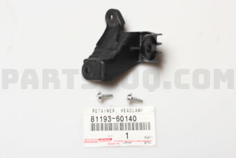 8119360140 RETAINER, HEADLAMP PROTECTOR, UPR 
