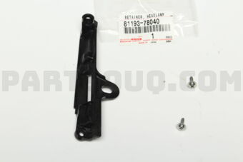 8119378040 Toyota RETAINER  HEADLAMP