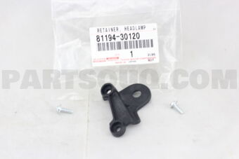 8119430120 RETAINER, HEADLAMP