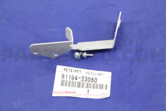 8119433060 RETAINER, HEADLAMP PROTECTOR, UPR 