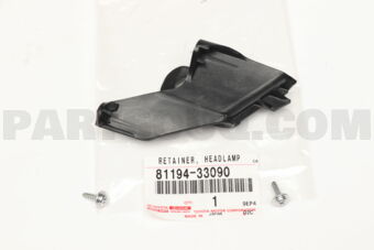 8119433090 RETAINER, HEADLAMP PROTECTOR, UPR 