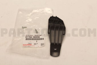 8119460200 Toyota RETAINER  HEADLAMP