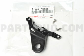 8119478030 RETAINER, LH HEADLAMP PROTECTOR, U