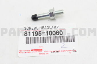 8119510060 SCREW, HEADLAMP