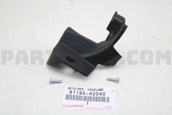 8119542040 RETAINER, HEADLAMP