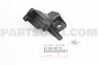 8119560110 RETAINER, RH HEADLAMP PROTECTOR, L