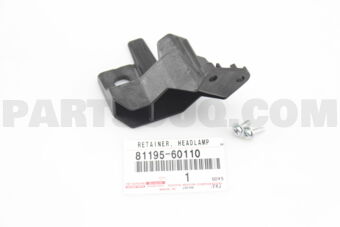 8119560110 RETAINER, RH HEADLAMP PROTECTOR, L