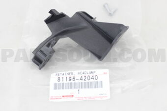8119642040 RETAINER, HEADLAMP