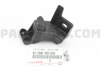 8119660100 RETAINER, LH HEADLAMP PROTECTOR, L