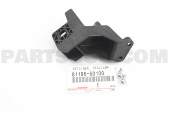 8119660100 RETAINER, LH HEADLAMP PROTECTOR, L