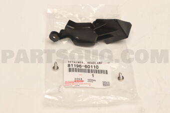 8119660110 RETAINER, LH HEADLAMP PROTECTOR, L