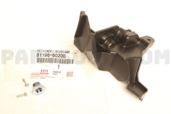 8119660200 Toyota RETAINER  HEADLAMP