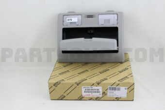 812600K070B0 LAMP ASSY, MAP