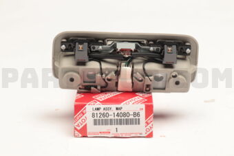 8126014080B6 Toyota LAMP ASSY, MAP