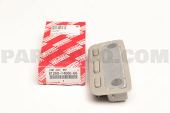 8126014080B6 Toyota LAMP ASSY, MAP