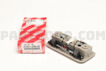 8126014080B6 Toyota LAMP ASSY, MAP