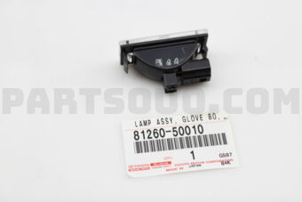 8126050010 LAMP ASSY, GLOVE BOX