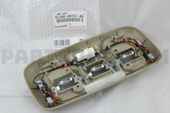 8126060151A0 LAMP ASSY, MAP, NO.2