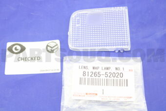 8126552020 LENS, MAP LAMP, NO.1
