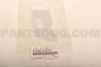 8126647070 LENS, MAP LAMP, NO.2