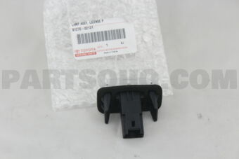 8127002131 LAMP ASSY, LICENSE PLATE