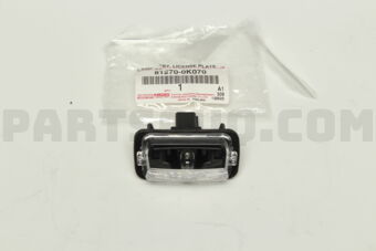 812700K070 LAMP ASSY, LICENSE