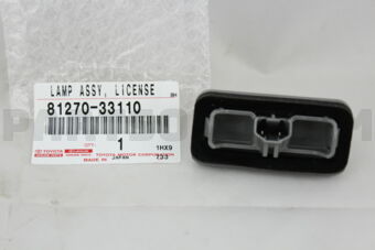 8127033110 LAMP ASSY  LICENSE
