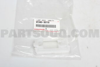 8134030110 LAMP ASSY, VANITY, RH/LH