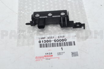 8138060080 LAMP ASSY  STEP