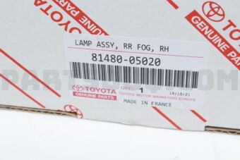 8148005020 REFLECTOR ASSY, REFLEX, RH